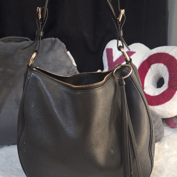 Coach Black Leather Shoulder Bag - Picture 4 of 14